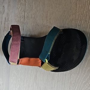 Multicolor Tevas womens 9